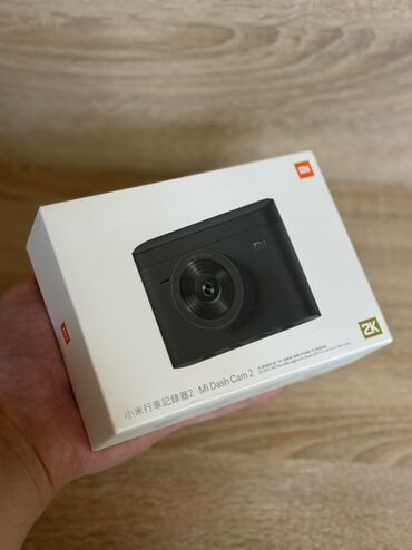 videoregistrator az: Mi Dash Cam 2 qara rəngdə, maşın üçün videqeydiyyatçı. Yenidir. Real