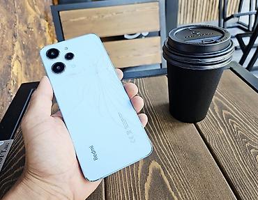 goggle pixel: Redmi, Redmi 12, Б/у, 128 ГБ, цвет - Голубой, 1 SIM, 2 SIM — 4
