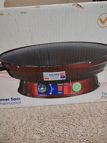 Galaksi termostatlı elektrik sacı. Yumru formalı, geniş səthə malik