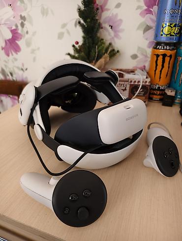 VR көз айнек: Meta Quest 3 (512 Gb) Продам Meta Quest 3 с топовым креплением BoboVR — 3