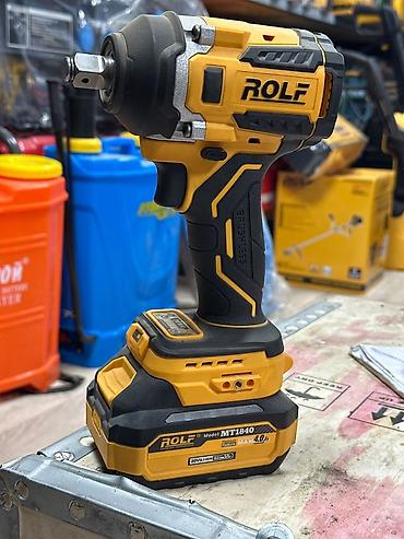 накидной ключ: Аккумуляторный ударный гайковерт ROLF TOP-5040 (Germany Technology) - — 1