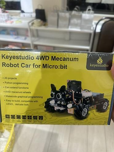 пульт машинка: Конструктор-робот Keyestudio 4WD Mecanum Robot Car для micro:bit - — 1