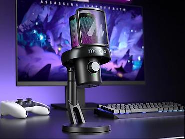 Студийные микрофоны: Maono DM40 Pro — беспроводной конденсаторный микрофон для стриминга — 3