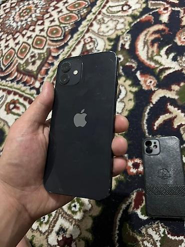 Apple iPhone: IPhone 12, Б/у, 128 ГБ, Черный, Чехол, 94 % — 3