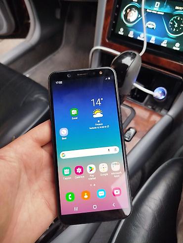redmi 4 pro: Samsung Galaxy A6, 32 GB, rəng - Qara, Barmaq izi — 1