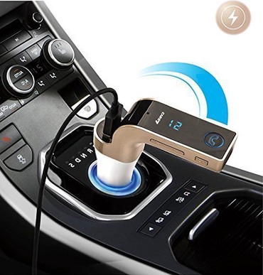 Car Parts & Accessories: CARG 7 bluetooth handsfree+punjac+fm transmiter Bluetooth handsfree