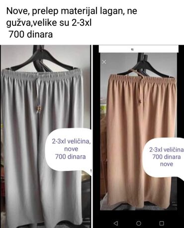3XL (EU 46), 4XL (EU 48), Šalvare