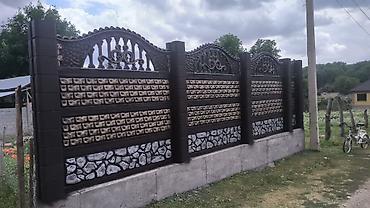 полив поля: Бетонный еврозабор, Декоративный, Новый, В розницу,Наличный расчет — 9