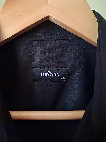 pull and bear: Köynək, Tudors, XS, rəng - Qara — 5