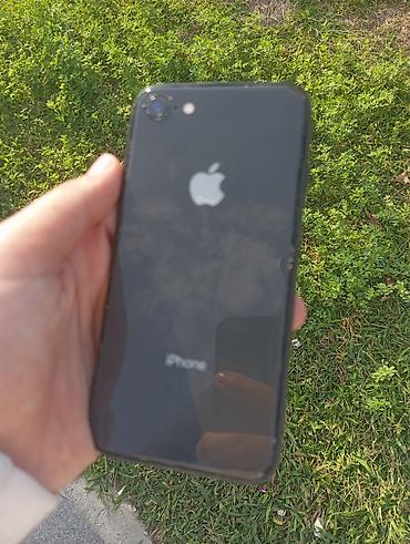 Мобильные телефоны и аксессуары: IPhone 8, 64 ГБ, Black Titanium, Отпечаток пальца — 1