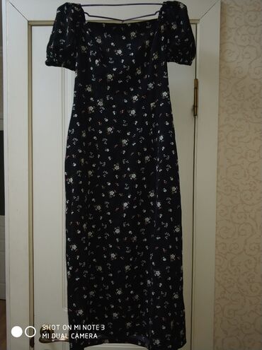 черное шифоновое платье: Вечернее платье, Классическое, Шифон, Без рукавов, 2XL (EU 44)