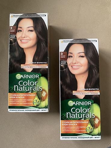 каштаны: Продам 2 шт. стойкой крем-краски для волос Garnier Color Naturals — 1