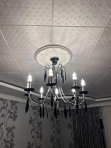 palma agaci aliram: Çılçıraq, 8 lampa, Metal — 3
