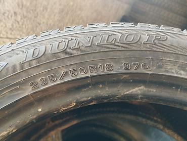 diska 14: Шины 235 / 50 / R 18, Зима, Б/у, Пара, Легковые, Япония, Dunlop — 3