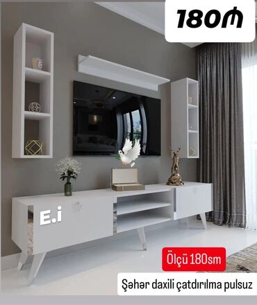 Masa və oturacaq dəstləri: TV stend yeni