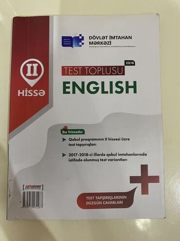 dim ingilis dili test toplusu 1 ci hisse pdf: İngilis dili test toplusu 2ci hisse.2018ci il nesriyyati