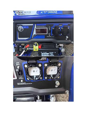 Генераторы: Бензиновый генератор КТГ3800 от компании ТЕХНОМАШ!! Компактный и — 7
