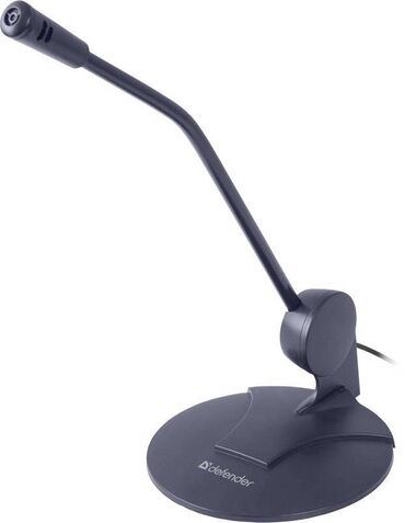PS4 (Sony PlayStation 4): Микрофон компьютерный Defender MIC : Настольный компьютерный микрофон