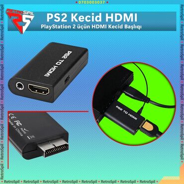 a way out 2: • PS2 to HDMI Ötürücü Adapter - 10₼ • Av to HDMI Ötürücü Adapter -