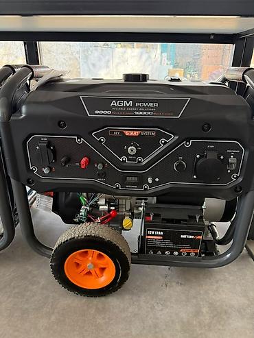 Бензиновый генератор AGM Power - Максимальная мощность: до 10 000 Вт