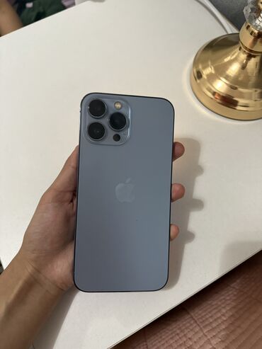 наклейки на макбук: IPhone 13 Pro Max, Б/у, 256 ГБ, Blue Titanium, Зарядное устройство, Чехол, 78 %