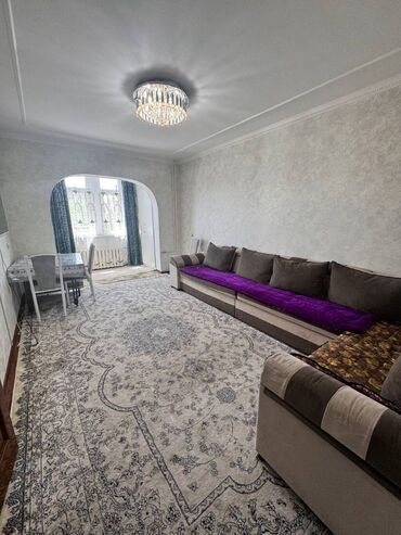 иссык куль недвижимость: 3 бөлмө, 61 кв. м, 105-серия, 4 кабат, Евроремонт