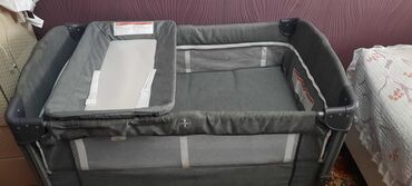 Манежи-кровати: Манеж-кровать, Б/у, Складной, Другой материал — 4