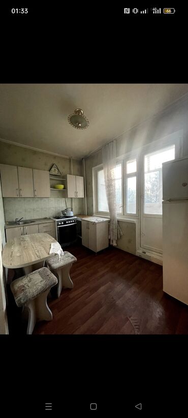 сдается однокомнатная квартира на долгий срок: 1 бөлмө, Менчик ээси, Чогуу жашоосу жок, Толугу менен эмереги бар