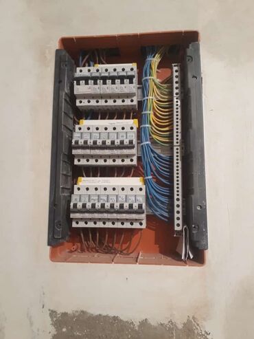 Elektrik işləri: Услуги Электрика Монтаж электропроводки, сборка щита, установка