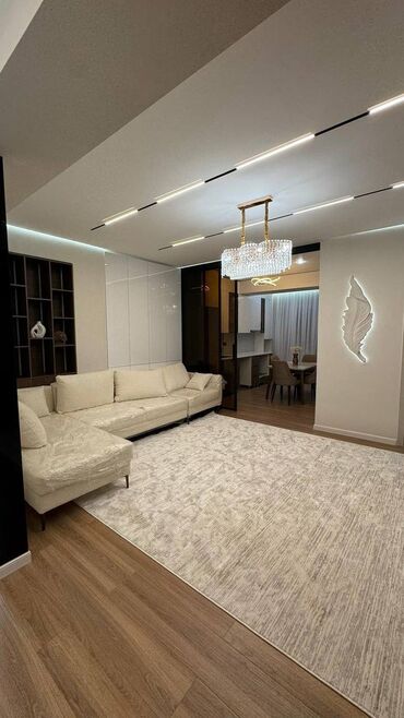 элита дом: 3 бөлмө, 92 кв. м, Элитка, 4 кабат, Дизайнердик ремонт