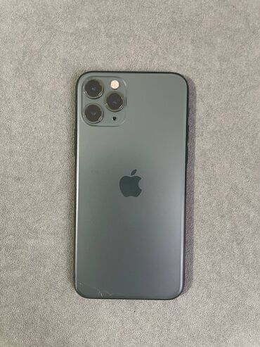 аерподс про: IPhone 11 Pro, Б/у, 64 ГБ, Чехол, Коробка, 70 %