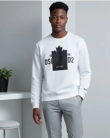 Duksevi: Muške dukserice – različiti modeli sa logotipovima - Tip: klasične — 7