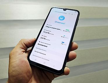 note 2: Samsung Galaxy A24 4G, Б/у, 128 ГБ, цвет - Черный, 1 SIM, 2 SIM — 6
