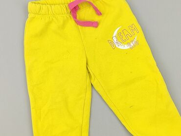 żółte bluzki damskie: Sweatpants, Lupilu, 3-4 years, 98/104, condition - Very good