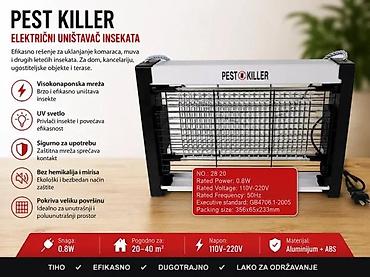 tempo katalog basta: UV LAMPA PROTIV KOMARACA | Lampa protiv komaraca 20 W Cena 2100 din — 1