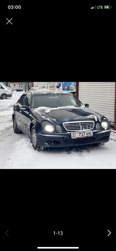 Mercedes-Benz: Mercedes-Benz E-Class: 2002 г., 2.2 л, Автомат, Дизель, Седан