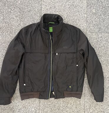 jakna sa vunom: Transitional jacket, M (EU 50), Hugo Boss, color - Black