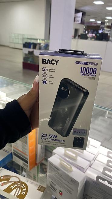 magsafe battery pack: Повербанк BACy PB003 — портативная батарея на 10 000 мА·ч для поездок — 1