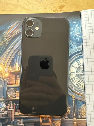 айфон 11 пр макс: IPhone 11, Б/у, 128 ГБ, Jet Black, Чехол, Коробка, 85 %