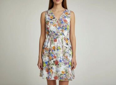 sukienka na wesele 40 plus: Women`s dress, size S