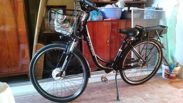 velosiped təkərləri: Yeni Elektrik velosipedi 28", sürətlərin sayı: 32, 500-750 Vt