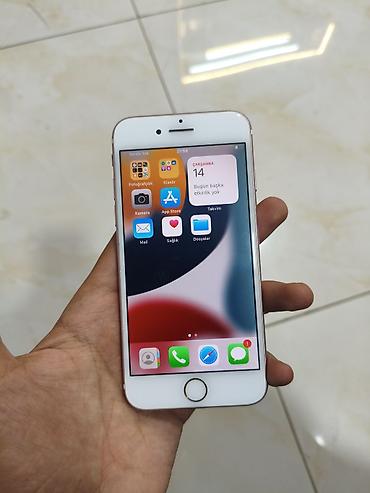 iphone sr: IPhone 7, 32 GB, Rose Gold, Barmaq izi — 1