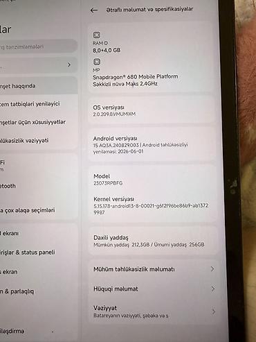 xiaomi wifi: İşlənmiş Xiaomi Redmi Pad SE, 11", 256 GB, Ünvandan götürmə — 3