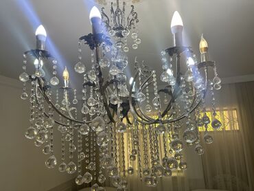 lustur satışı: Çılçıraq, 10 və daha çox lampa, Xrustal