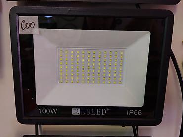 smart light: Прожектор светодиодный LULED 100W, степень защиты IP66. - Мощность — 1