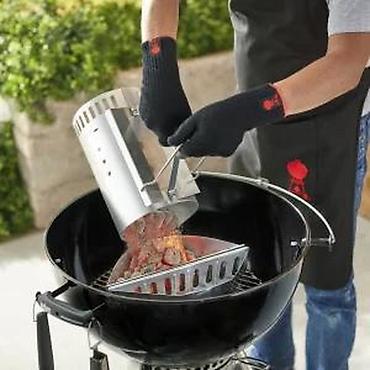 Sve za roštilj: Dimnjak za brikete/ugalj – Charcoal Chimney Starter (GRILL MEISTER) — 18