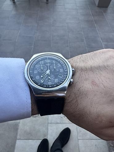 Aksesuarlar: Swatch Irony Chronograph qol saatı - Model: Swatch Irony Chronograph — 1