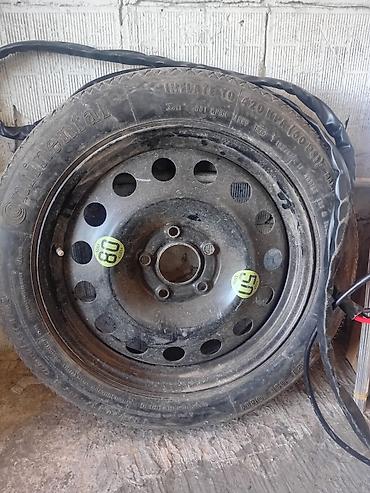 60: Колеса в сборе 135 / 60 / R 17, Лето, Б/у, 1 шт, Легковые, Железные, отверстий - 5 — 1