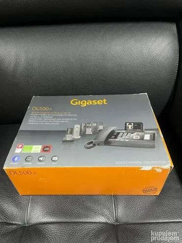 Fiksni telefoni: *** SUPER AKCIJA *** 1899 Telefonski aparat Gigaset DL500A; Bluetooth — 9