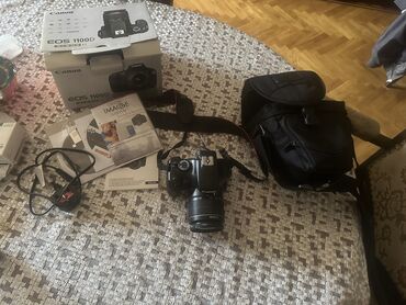 canon 4000d qiymeti: Canon EOS 1100D ideal vezyetde Hec bir problemi yoxdur sumkasi